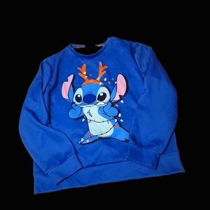 Stitch crey neck long sleeve